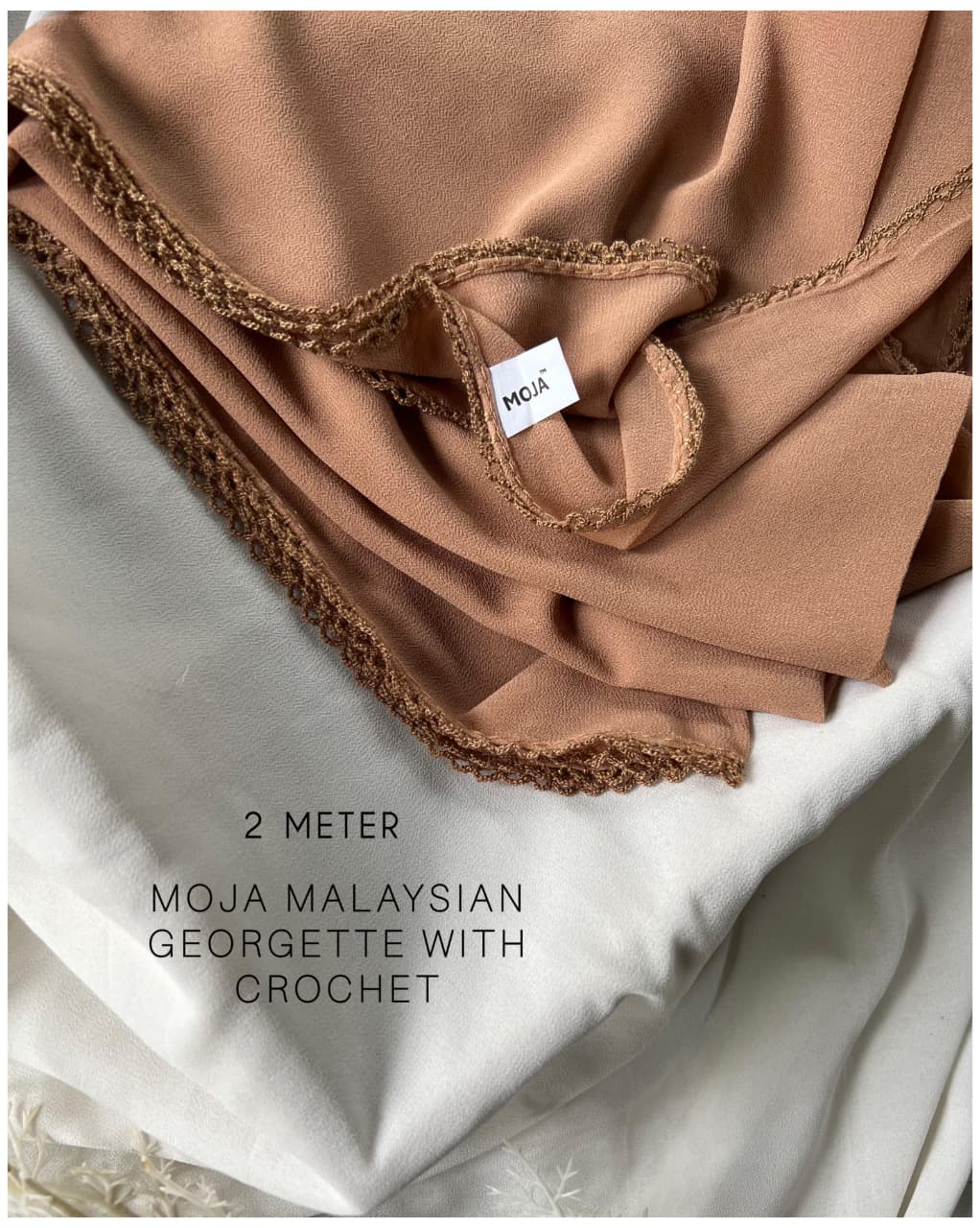 MOJA Crochet Chiffon Hijabs