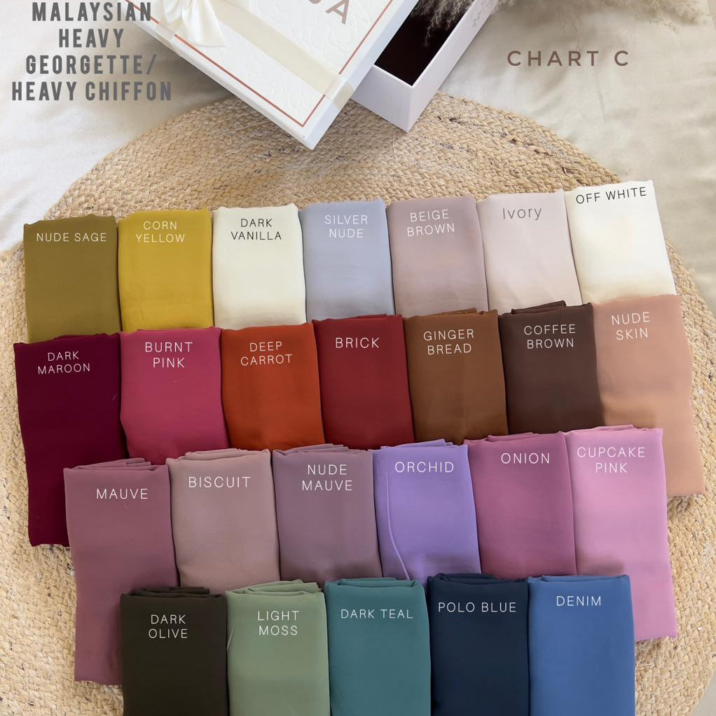 MOJA Premium Chiffon Hijabs