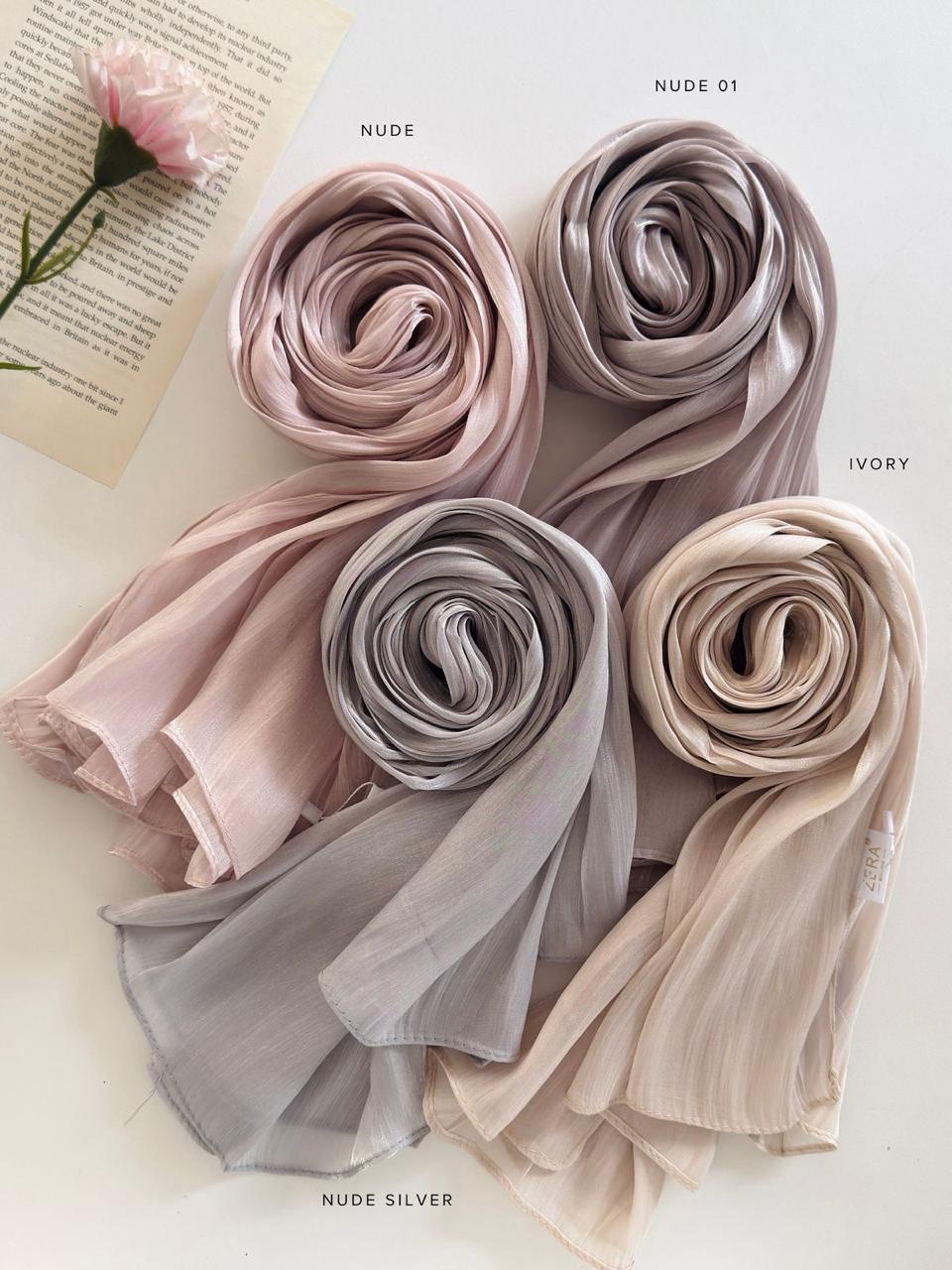 Premium Organza Shimmer Hijabs