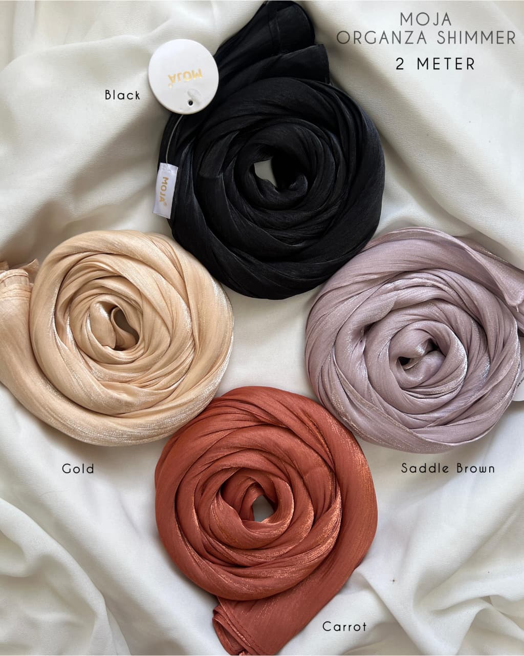 MOJA Premium Organza Shimmer