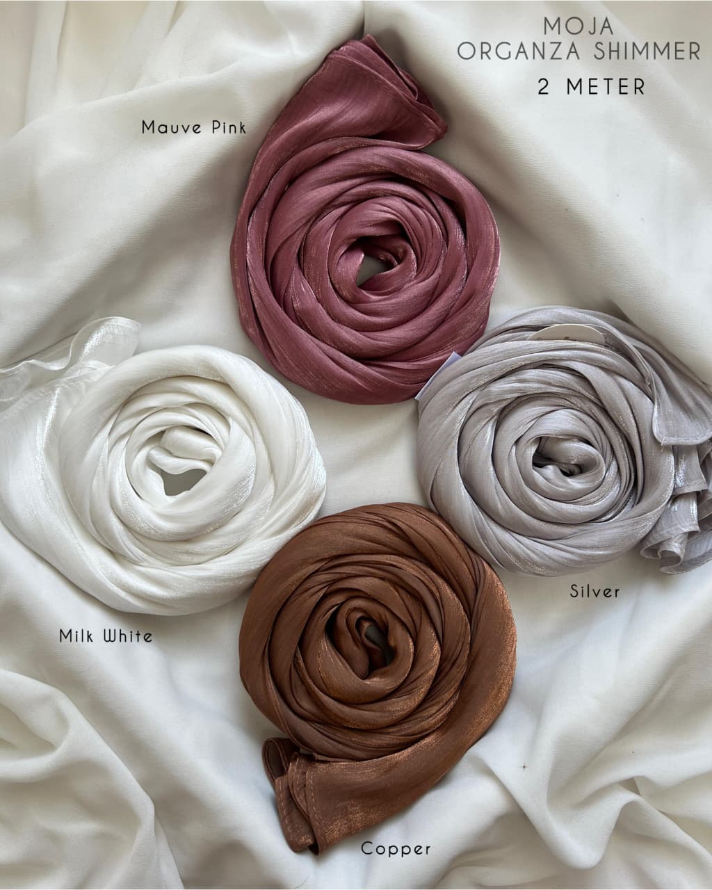 MOJA Premium Organza Shimmer