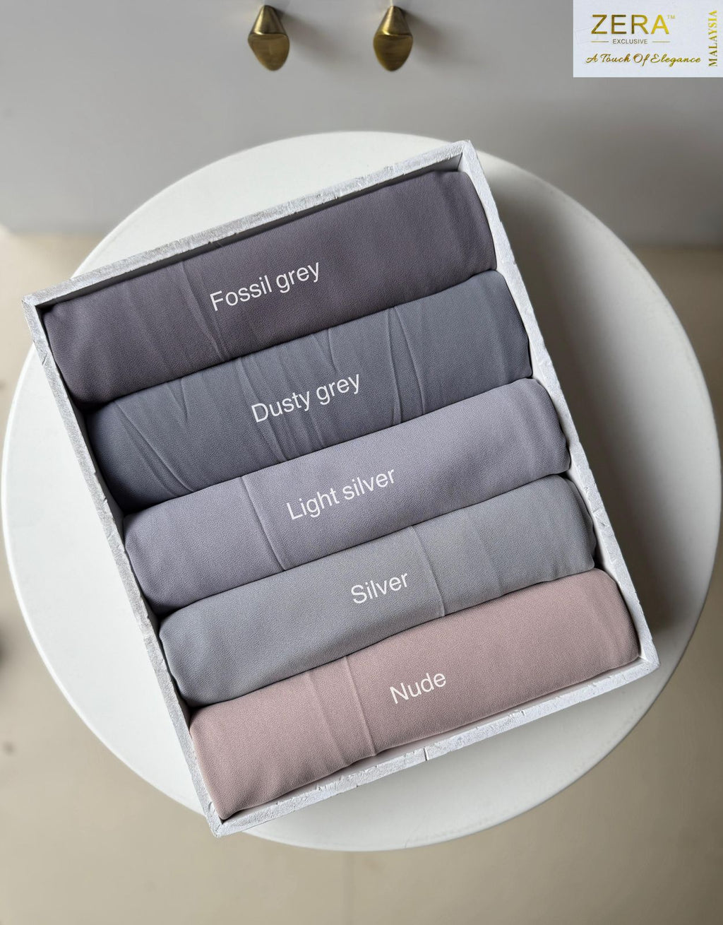 ZERA Premium Malaysian Chiffon Hijab