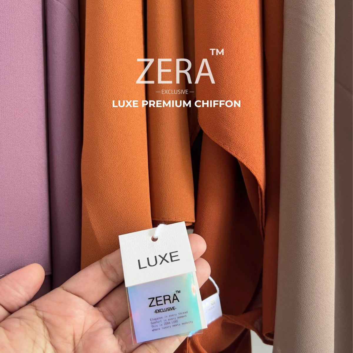 ZERA Luxe Chiffon Hijabs