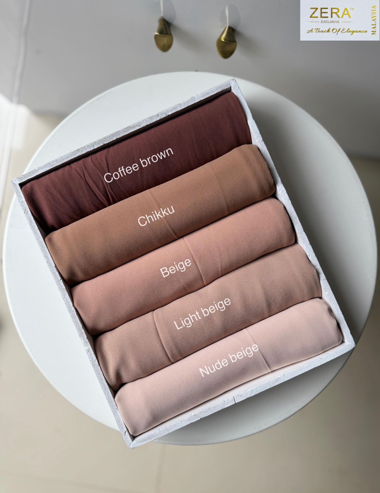 ZERA Premium Malaysian Chiffon Hijab