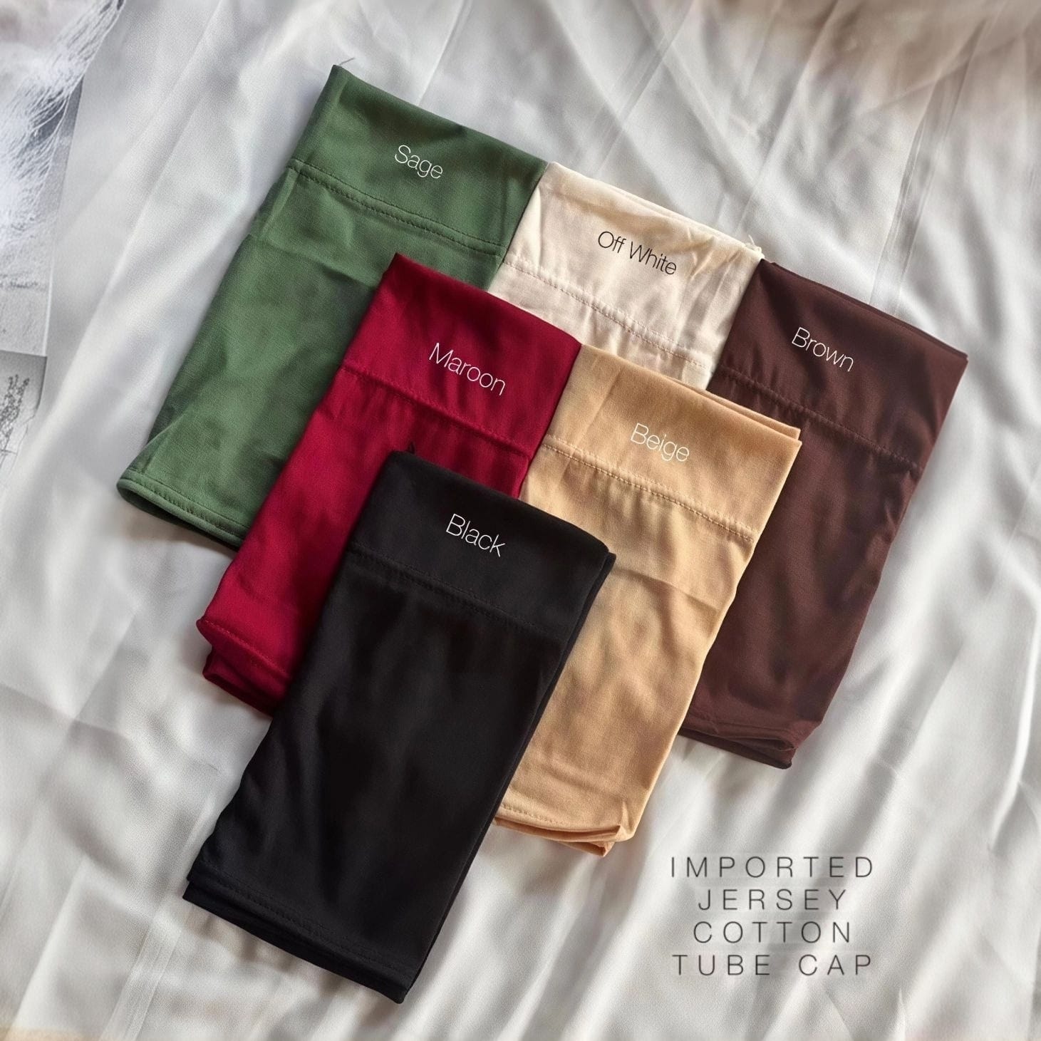 Jersey Cotton Tube Cap