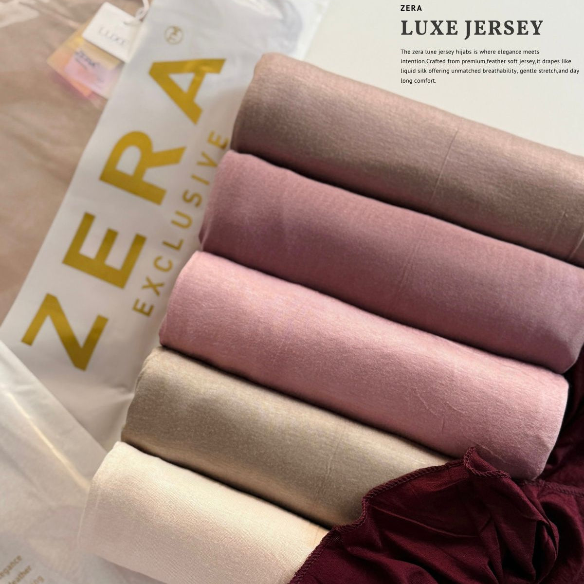 ZERA Luxe Jersey Hijabs