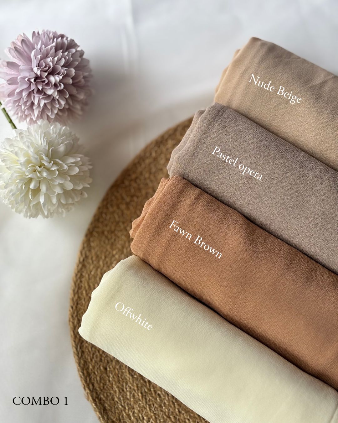 Chiffon Hijab Combo - Bare Essentials Combo