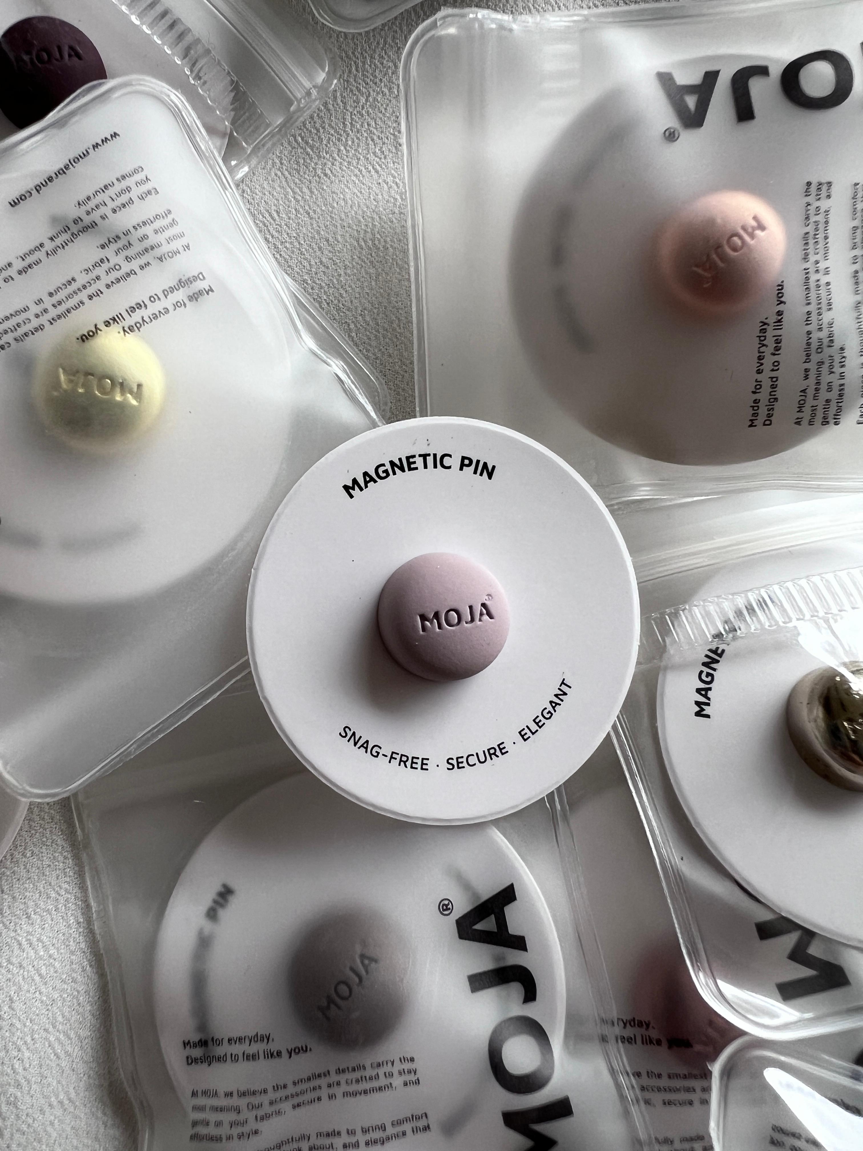 Premium Magnetic Pins - MOJA Brand