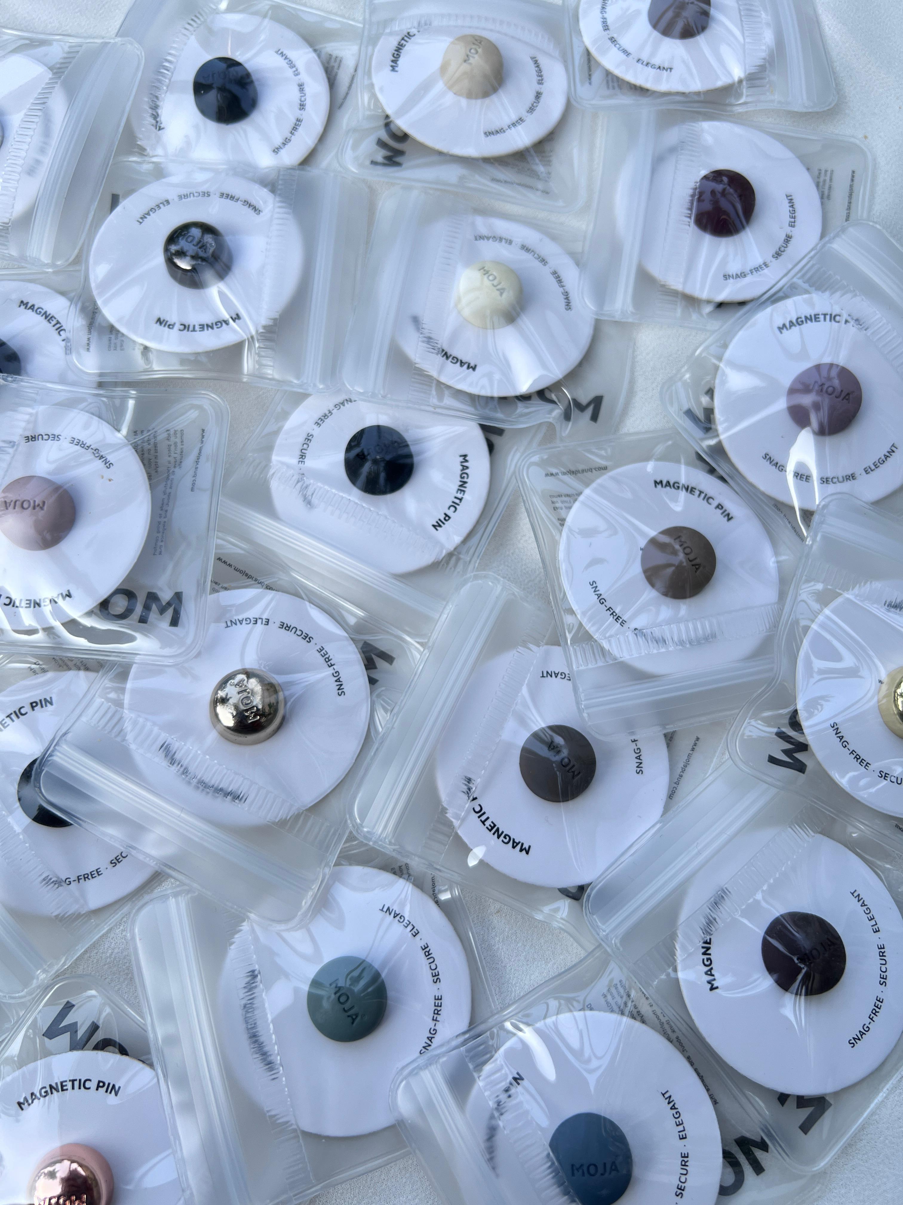 Premium Magnetic Pins - MOJA Brand