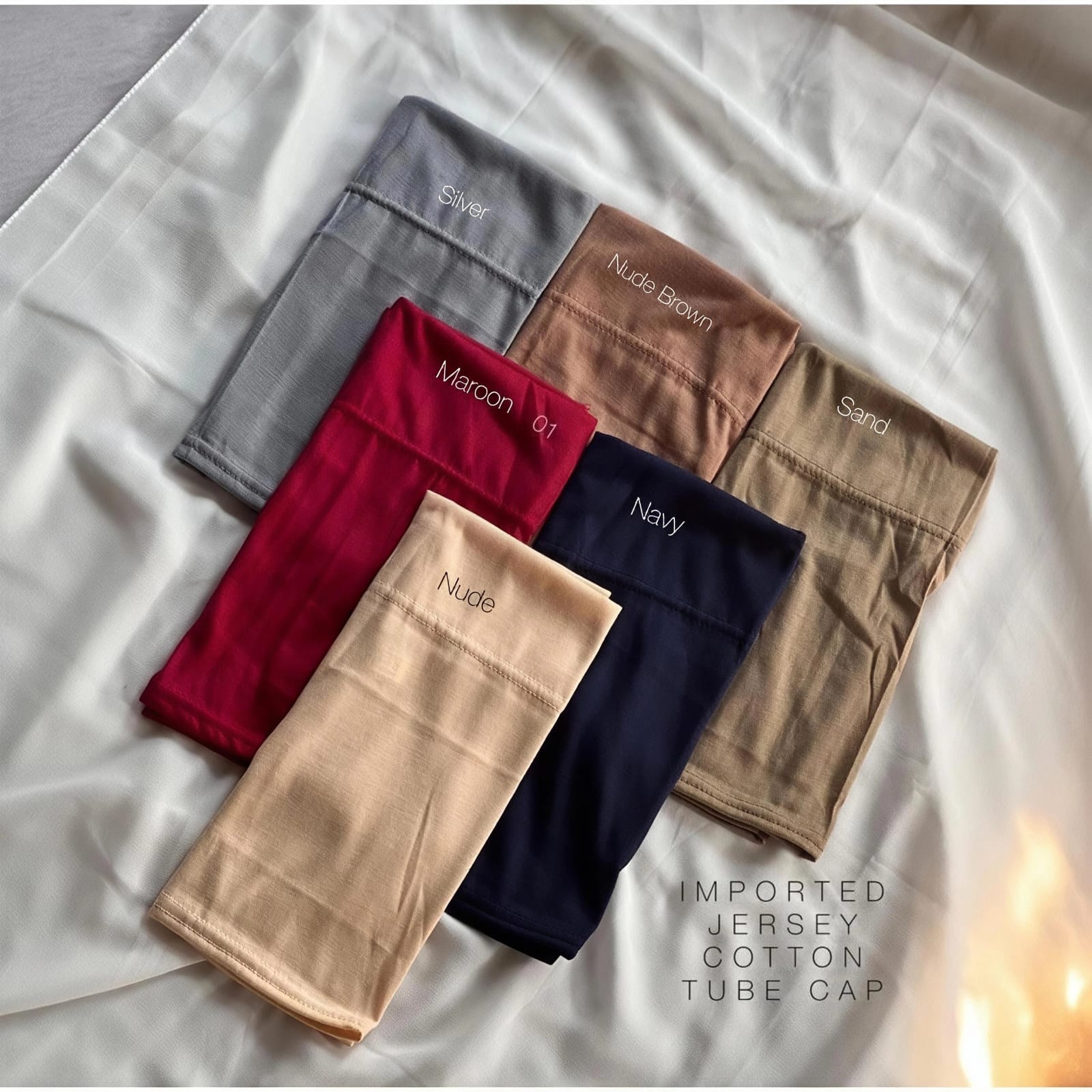 Jersey Cotton Tube Cap